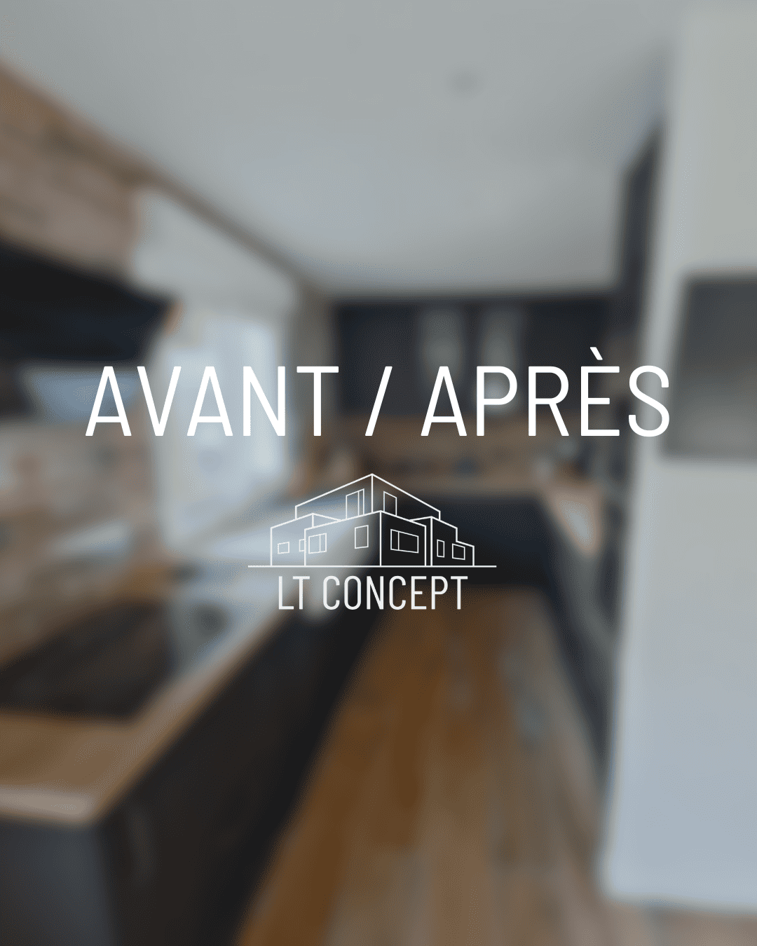 Cuisine avant-après